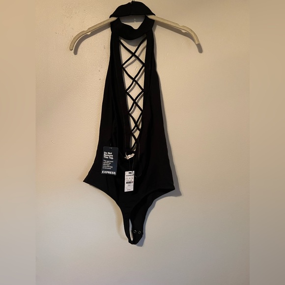 NWT | Women’s Black Express One Piece - Picture 3 of 4